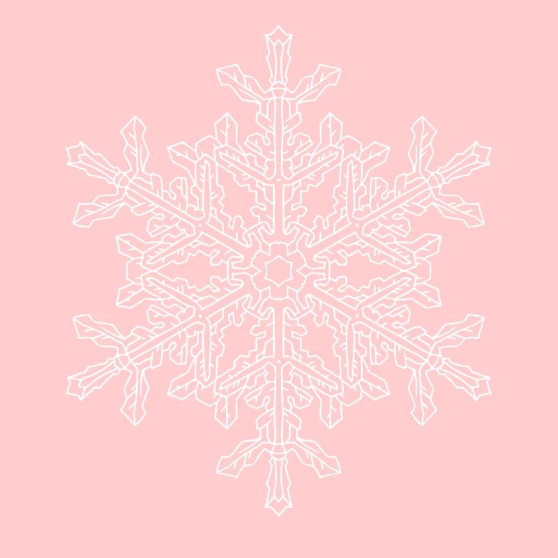 Mandala flocon de neige