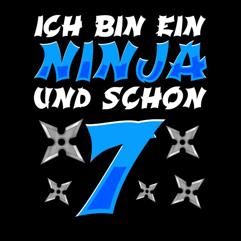 Kostüm Ninja 7. Geburtstag Junge