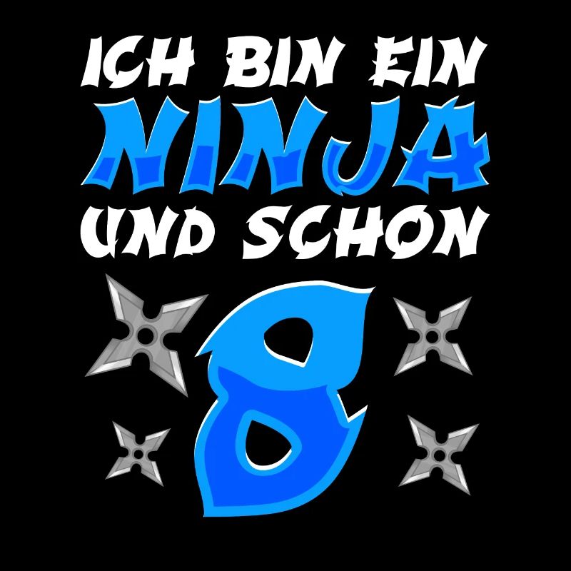 Kostüm Ninja 8. Geburtstag Junge