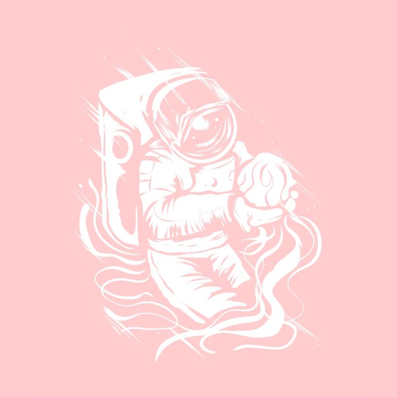 Astronaut Space Funny Spaceman Moon