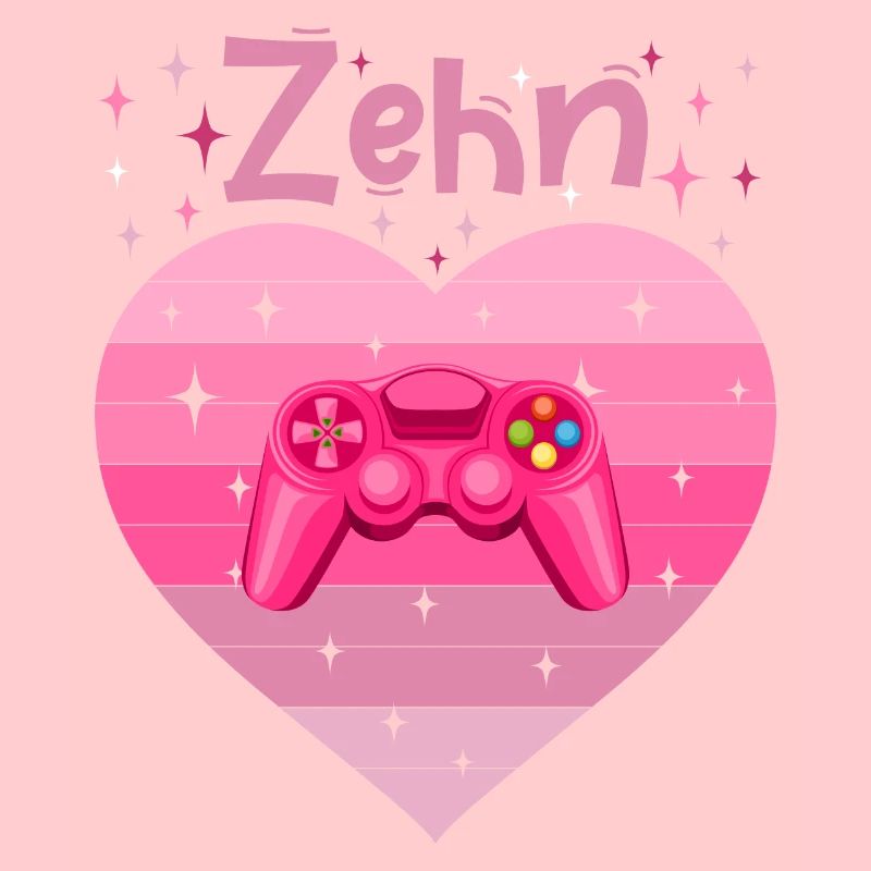 Mädchen Tochter 10. Geburstag Gaming Controller