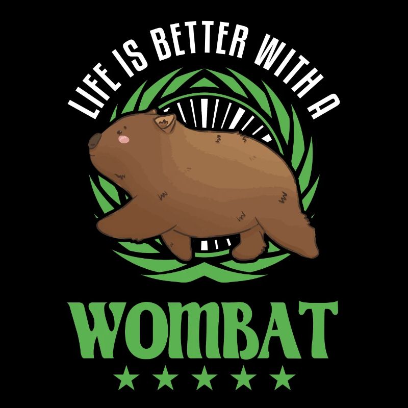 Life is better with a Wombat