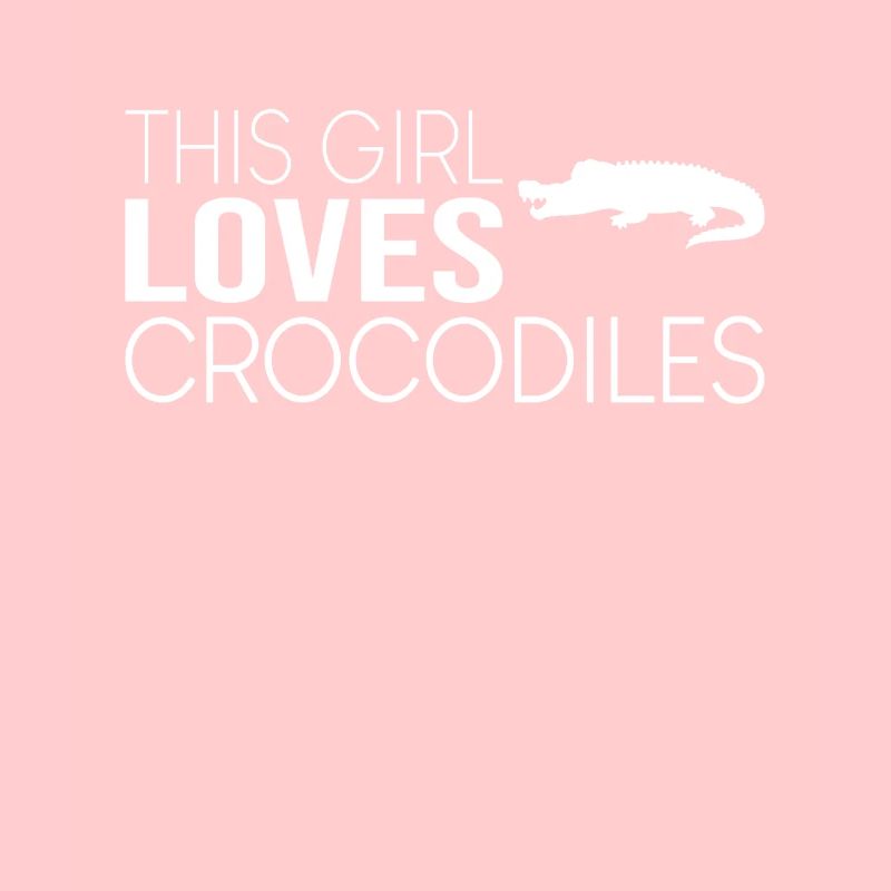 Krokodil Mädchen Spruch