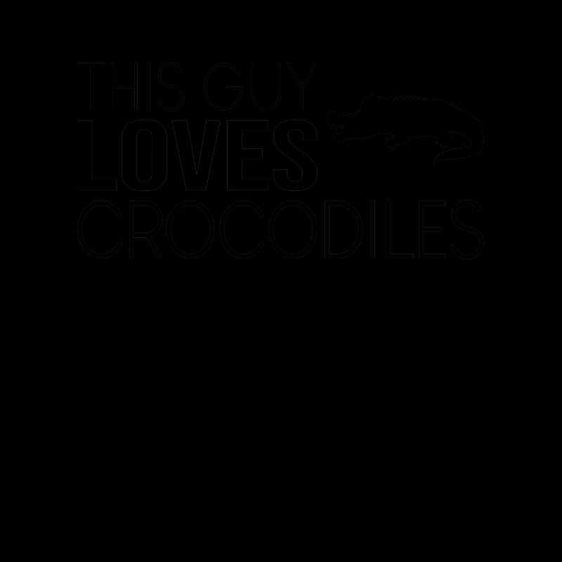 Typ Krokodil Spruch