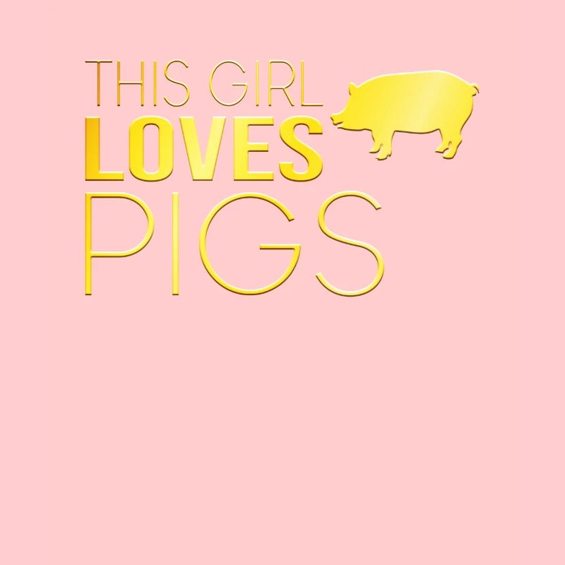 Mädchen Schwein Spruch