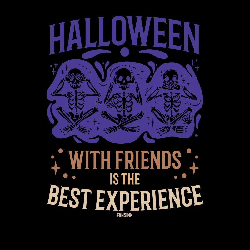 Halloween entre amis est la meilleure expérience