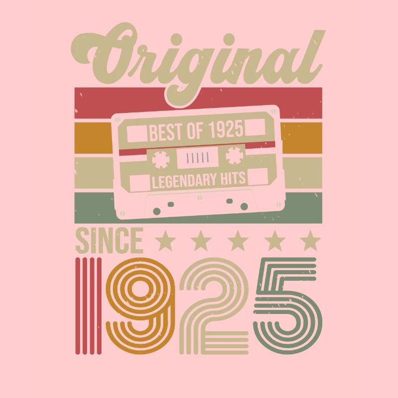 Vintage Geburtstag Original Geschenkidee 1925