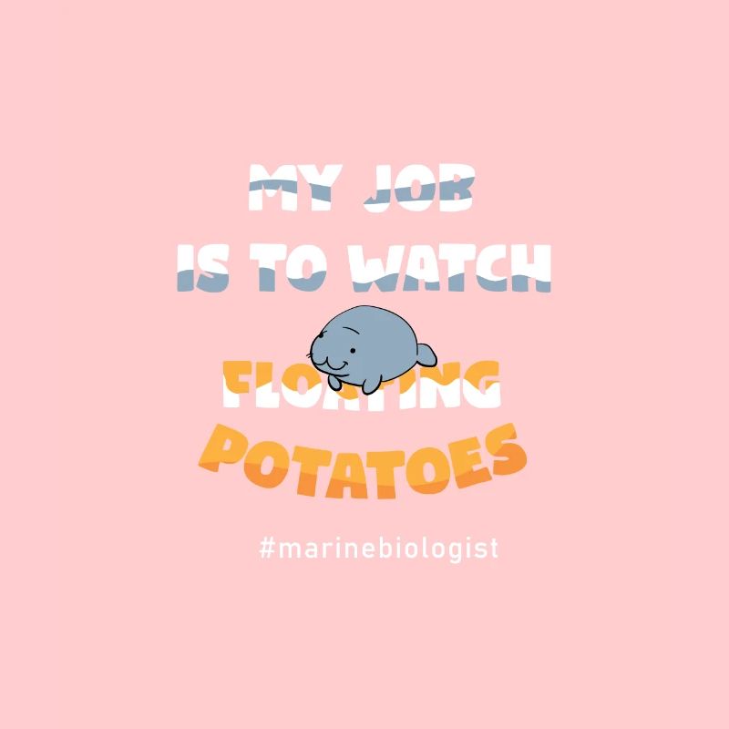 Seekuh Manatee Manti floaty potatoes