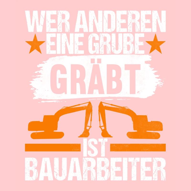 Baustelle Bagger Baggerfahrer