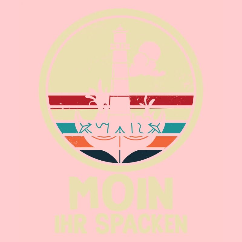 Moin Ihr Spacken Möwe Norddeutsch Plattdeutscher