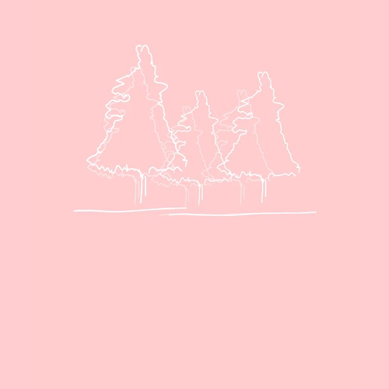 Baum Wald Lineart