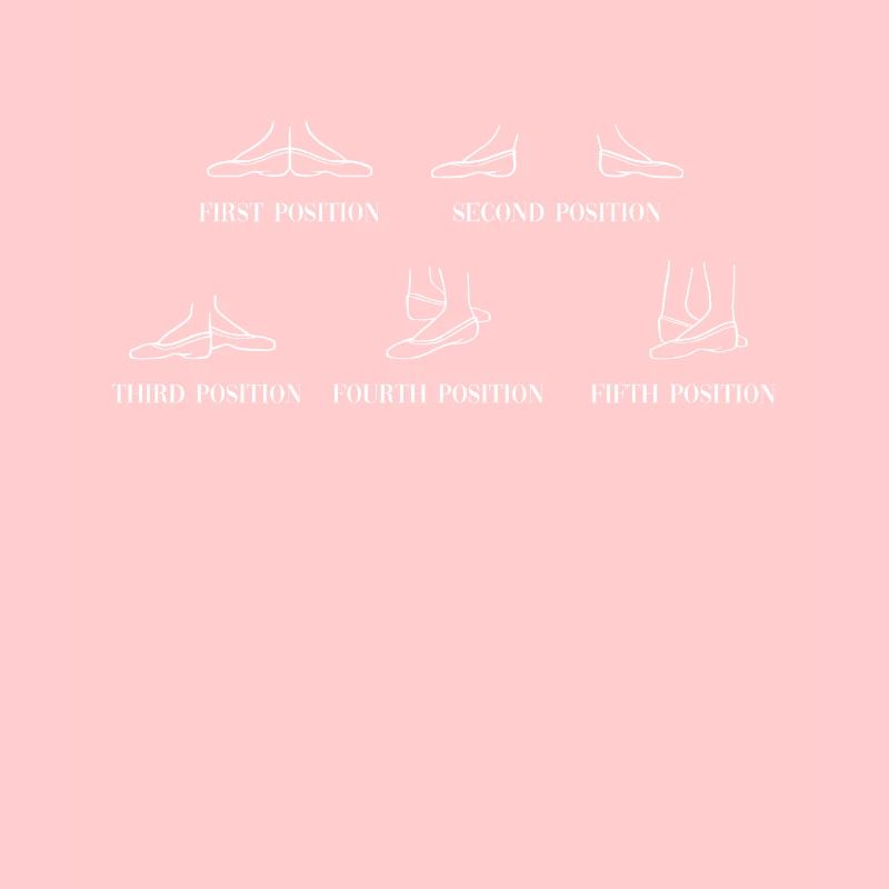 Five Ballet Positions Beginner Ballet Dancer
