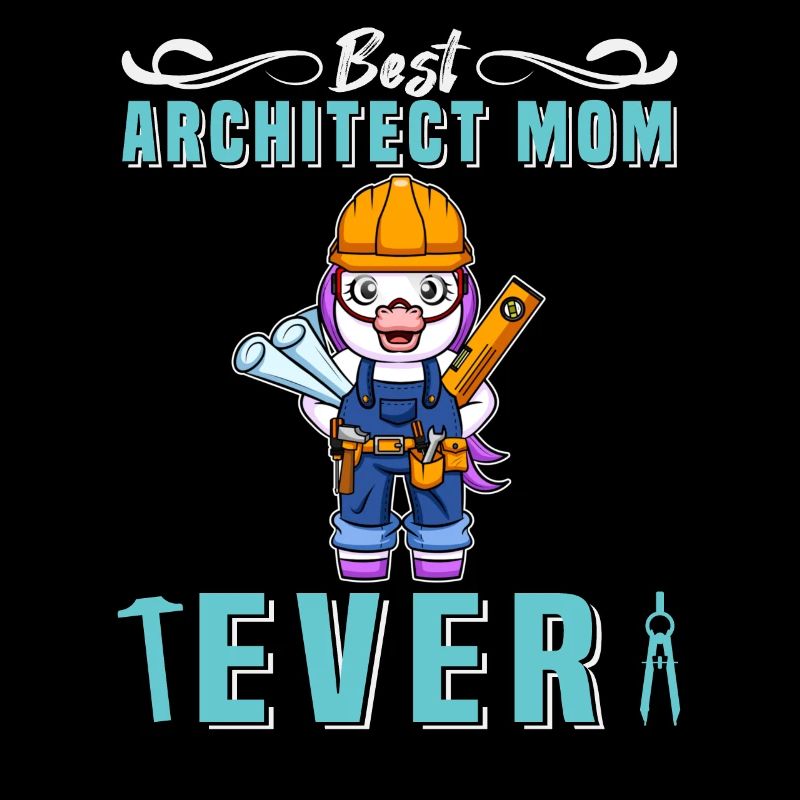 Meilleur architecte Maman Jamais Dessin Technique Mère