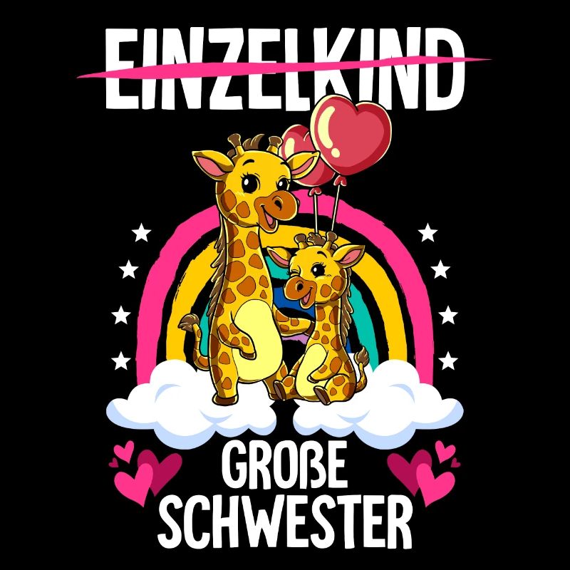 Ich werde Große Schwester Giraffen