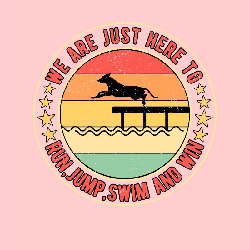 Dock Diving Run, Jump, Swim et Win