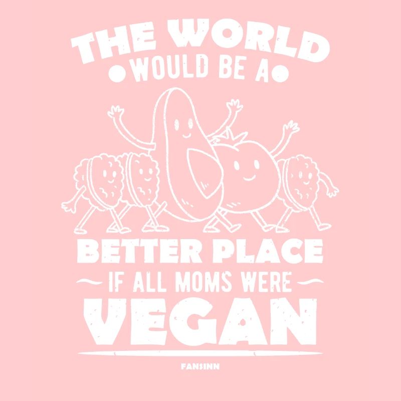vegane Mutter tolle Welt Veganismus Gemüse