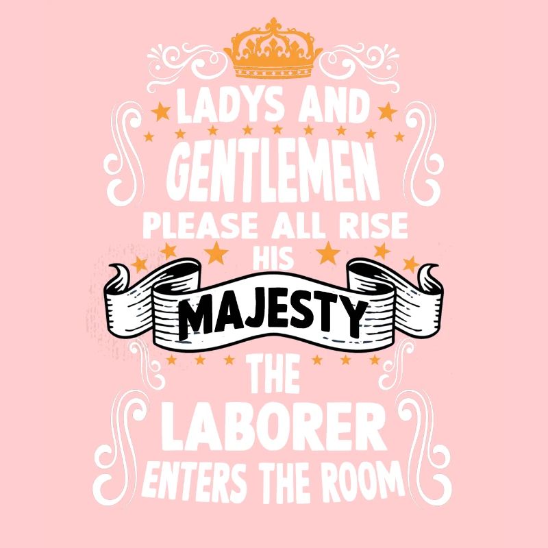 Hilfsarbeiter T Witziges Spruch Motiv Bauarbeiter