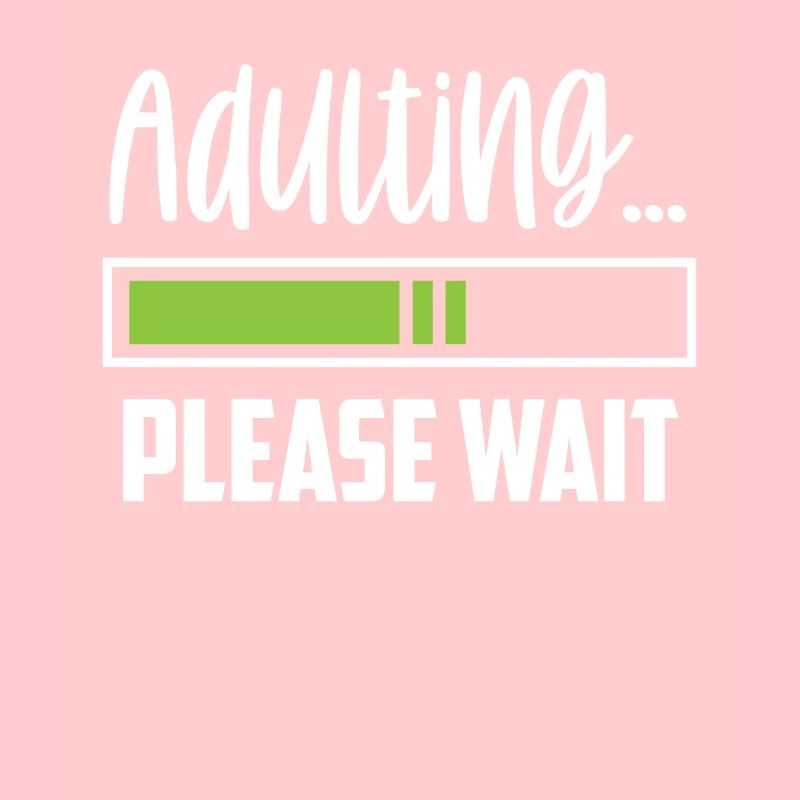 Erwachsen Werden Bitte Warten Pubertät Geburtstag