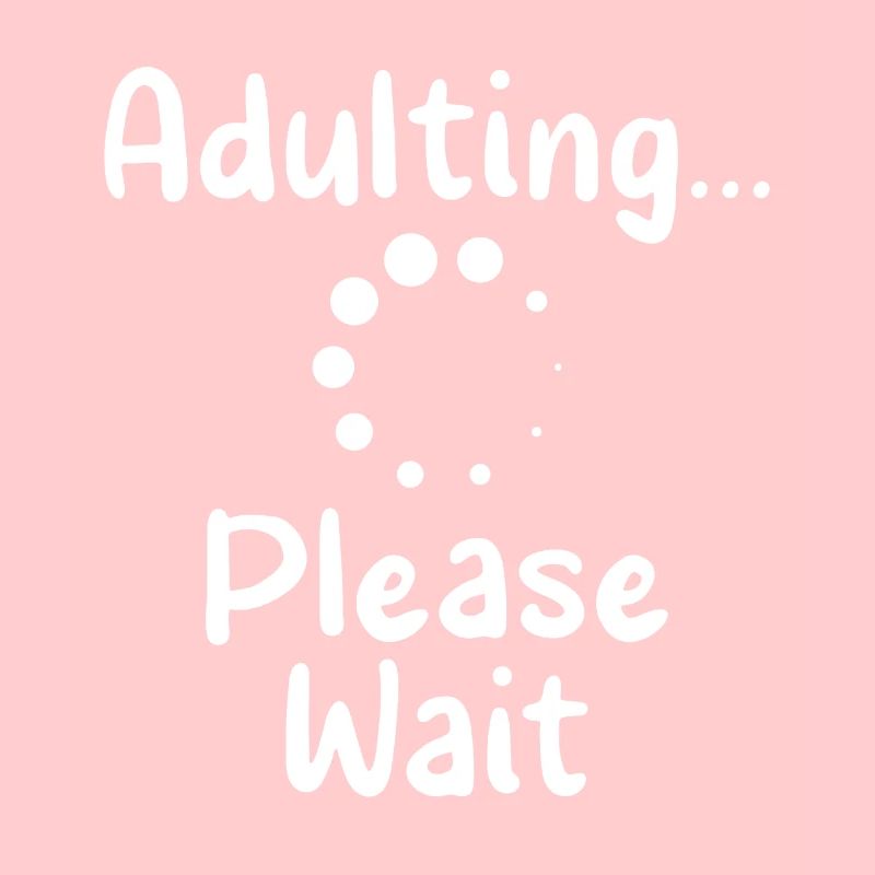 Erwachsen Werden Bitte Warten Pubertät Geburtstag