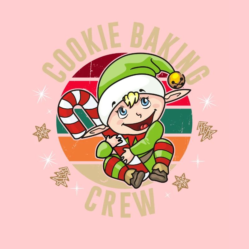 cookie baking crew Weihnachtsplätzchen geschenk