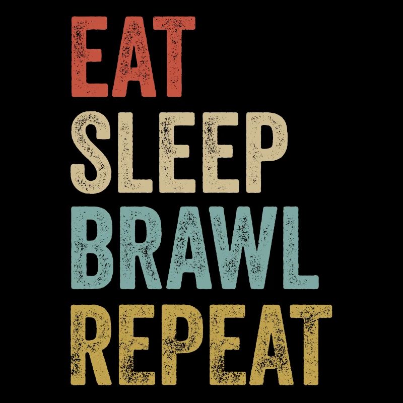 Manger Sleep Brawl Répéter