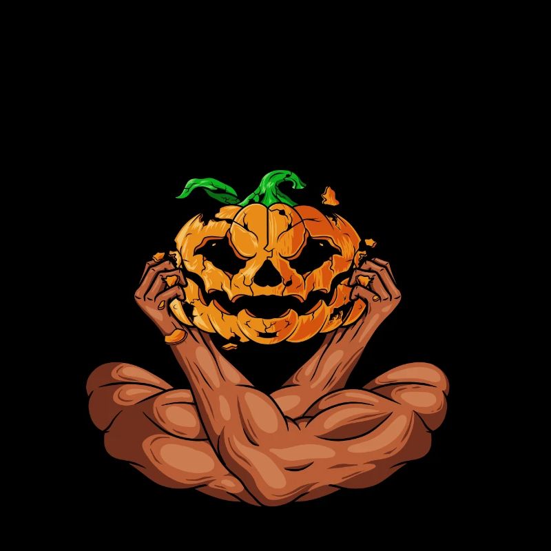 Halloween mit Arme