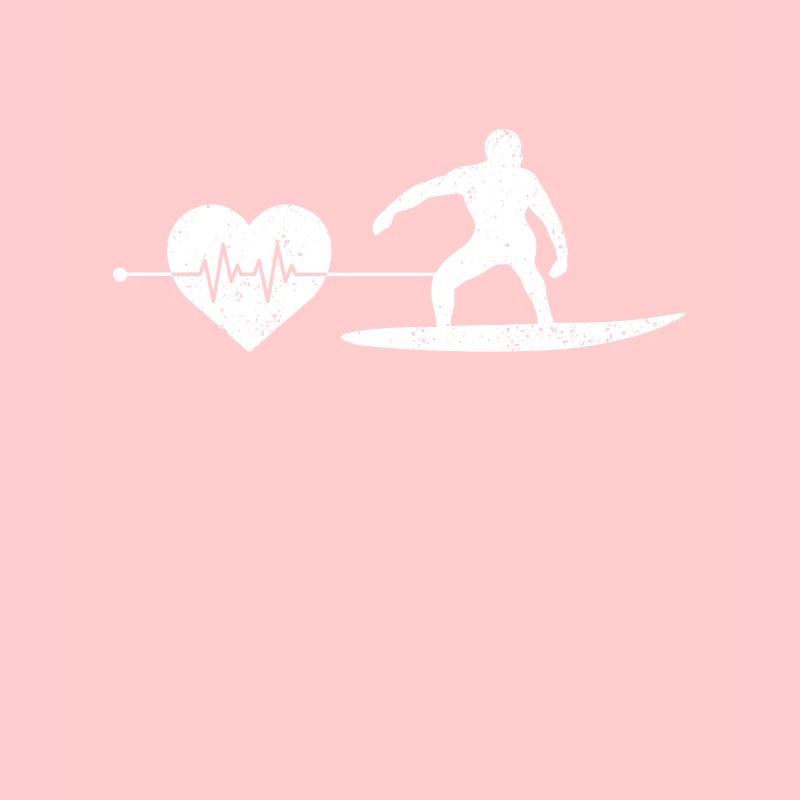 Rythme cardiaque de surf