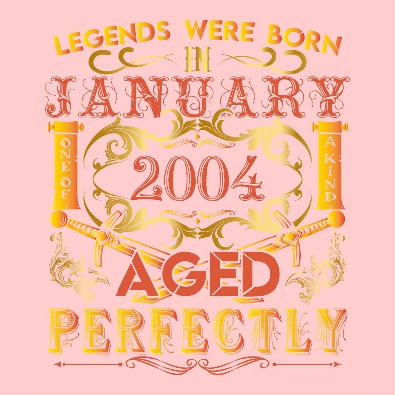 Januar 2004 - Geburtstag 2004 wurden Legenden geboren.