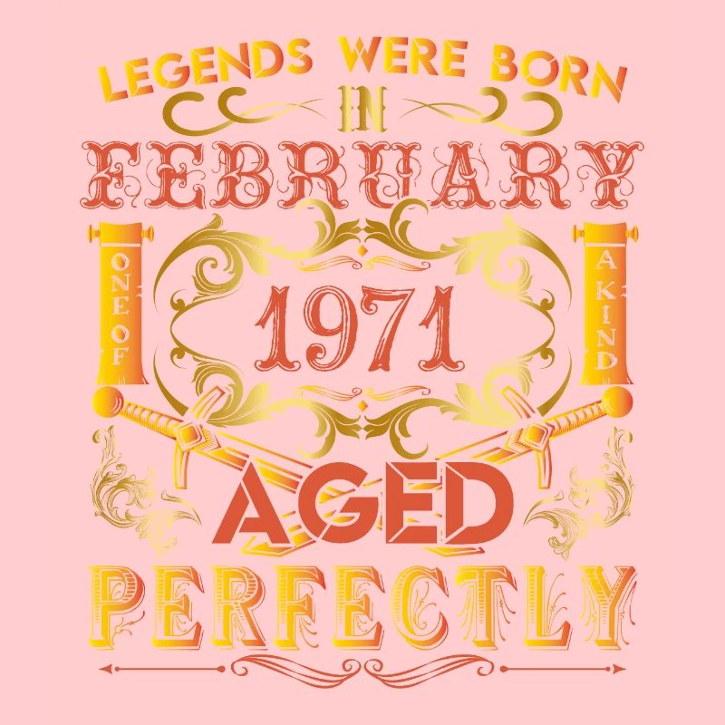 Februar 1971 - Geburtstag 1971 wurden Legenden geboren.