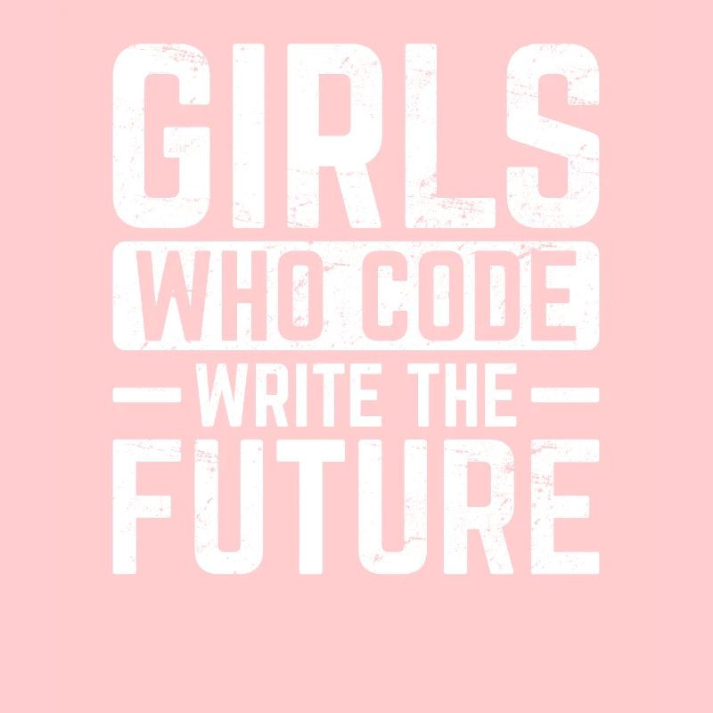 Girl Coder Write The Future Software Programmer Co