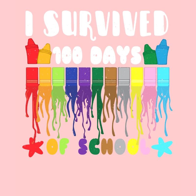 Un étudiant de couleur 100e jour survit à 100 jours d’école