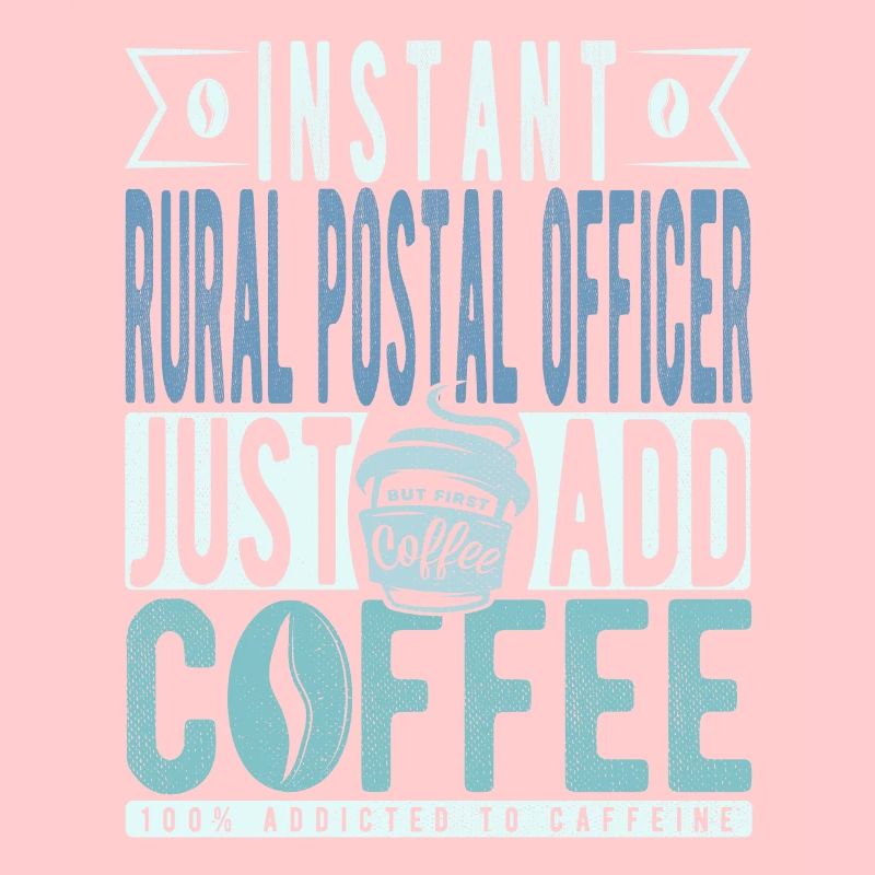 Ländlicher Postoffizier Kaffee Spruch