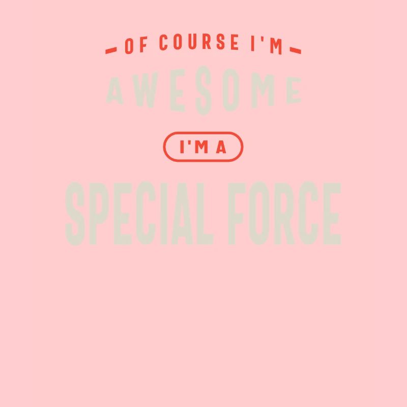 Special Force Job Beruf Geburtstagsarbeiter