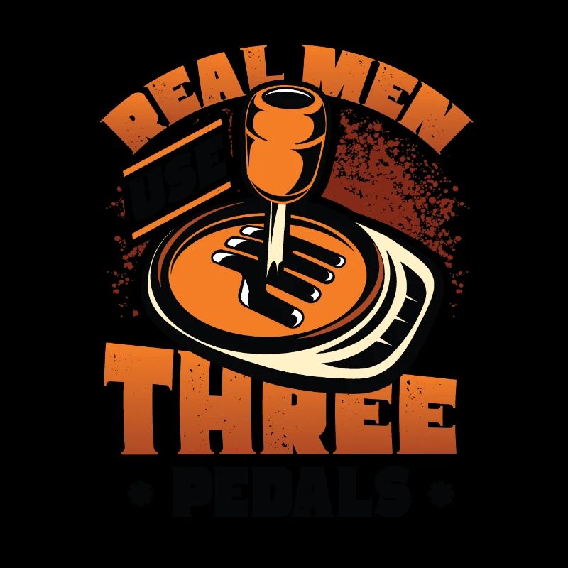 Real men use three pedals auto shifting