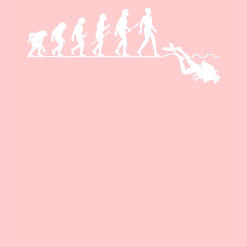 Diving Evolution Diver Funny Gift