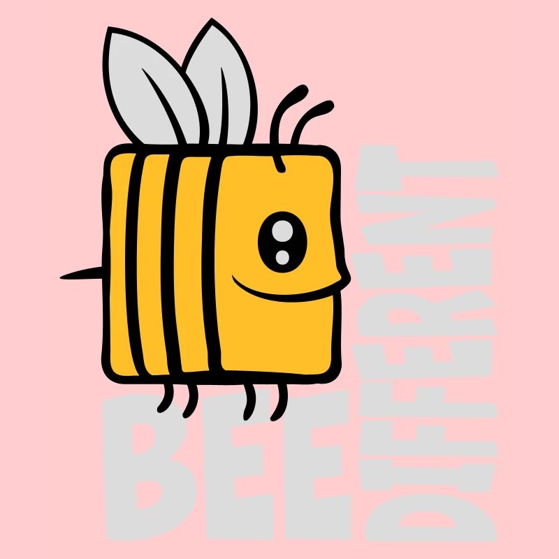 bee different Spruch Zitat