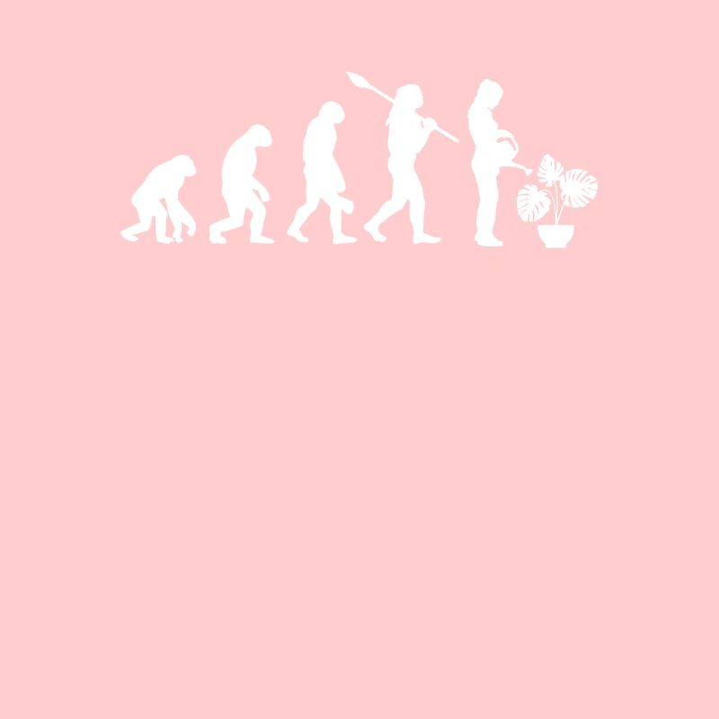 Evolution Gärtnerin Pflanze Gießen