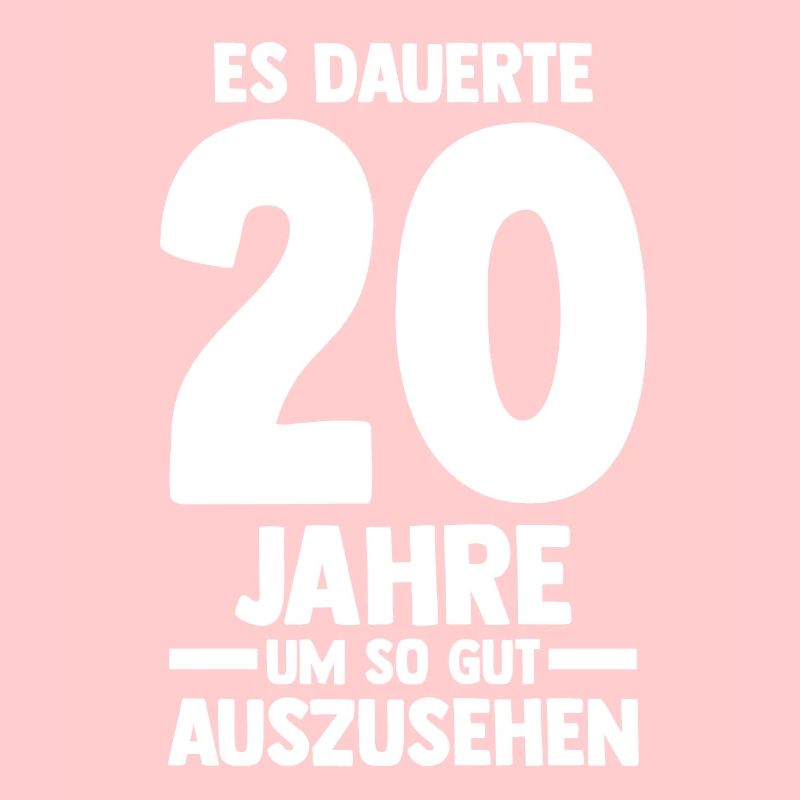 Zwanzig Zwanzigster 20 Jahre Geburtstag