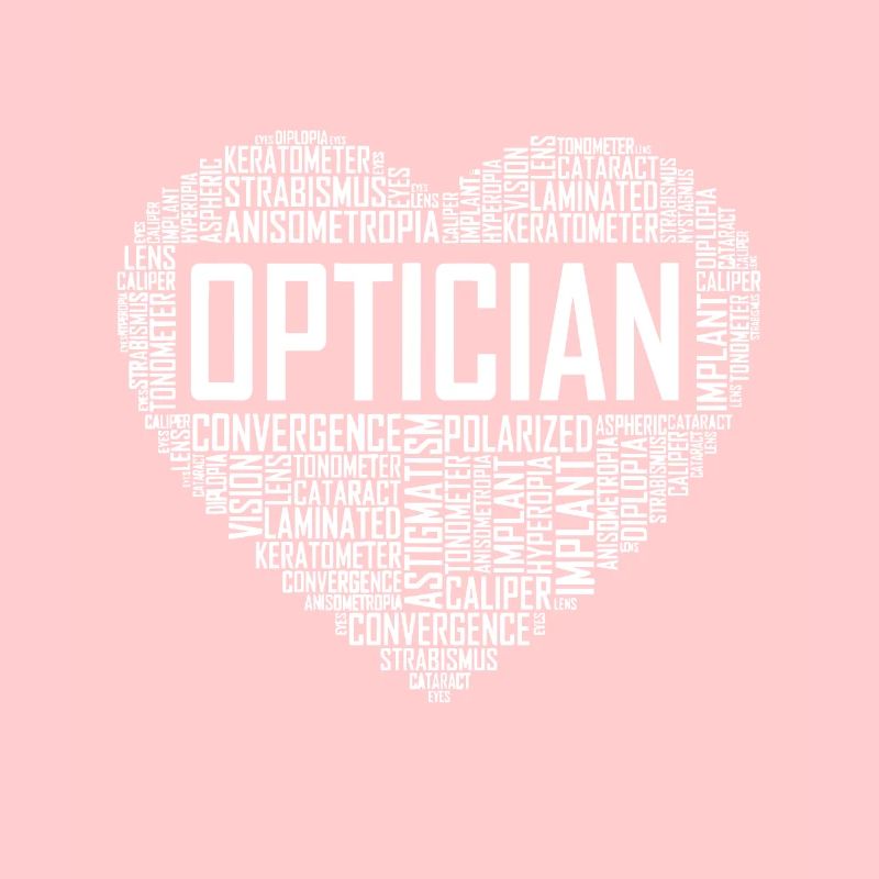 Optiker Herzoptiker Geschenk Augenarzt Gi