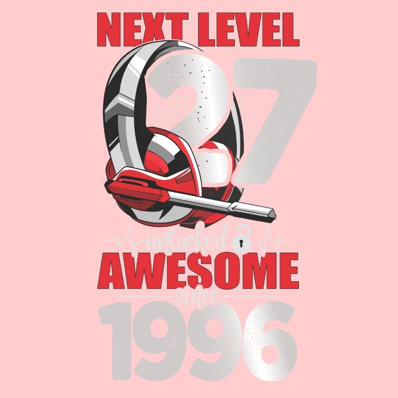 Level Unlocked 27 years old 1996 Headset Gaming
