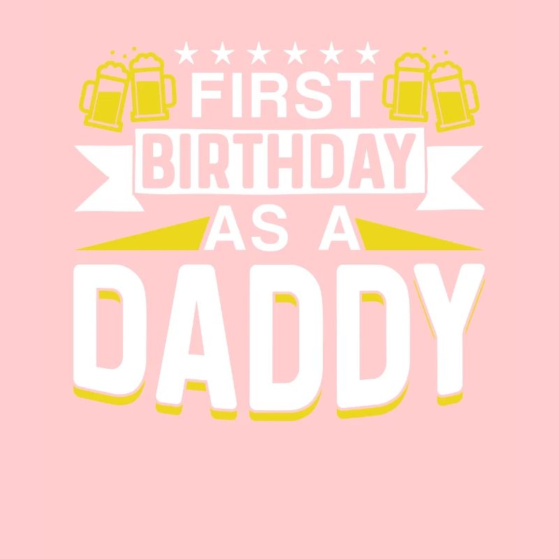 Erster Geburtstag Als Papi Vater Papa Party