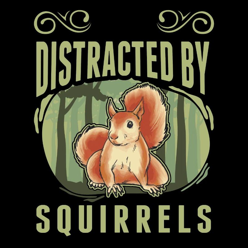 Easily distracted by Squirrels Eichhörnchen