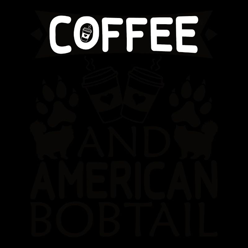 American bobtail coffee drinking caffeine paw dog