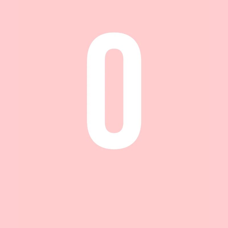 0 Chiffre Lettre Symbole Alphabet Initiale