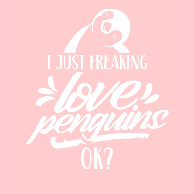 Ich Liebe Pinguine Einfach Ok Tier Pinguin Süß