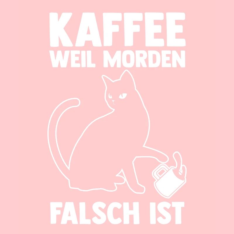 Café parce que le meurtre est mal Chat