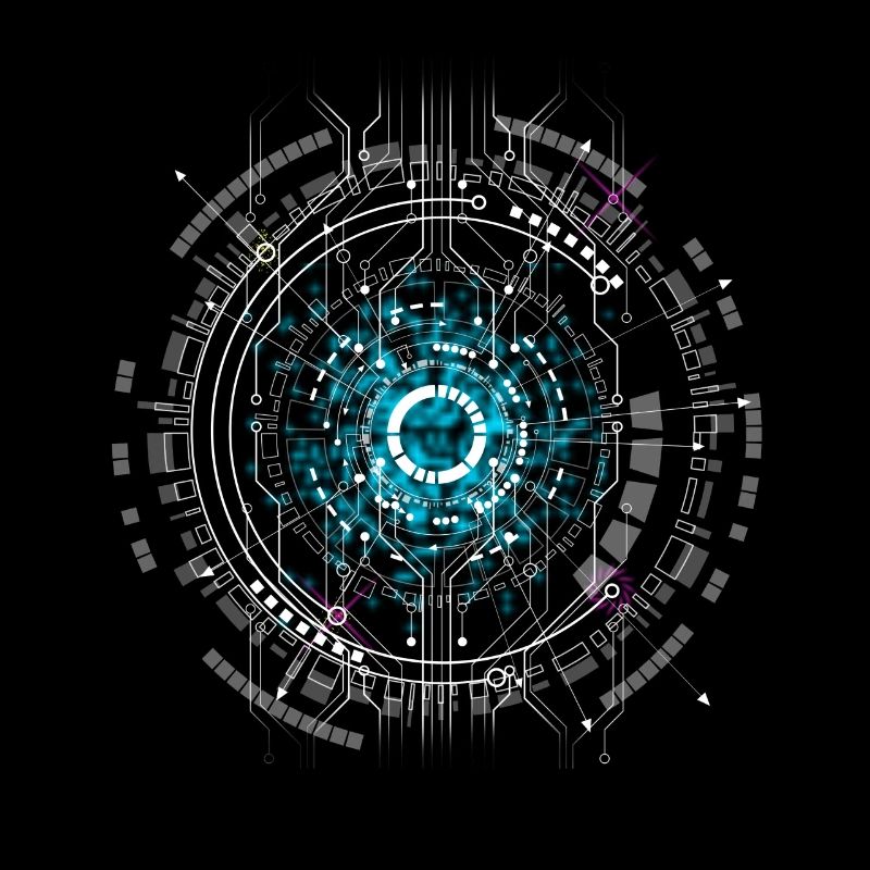 computer Space cpu pc Nerd Platine Warp geek ai ki