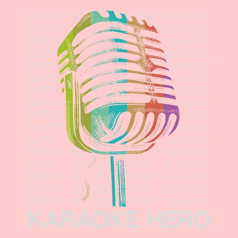 Karaoke Singer 80s Retro Support