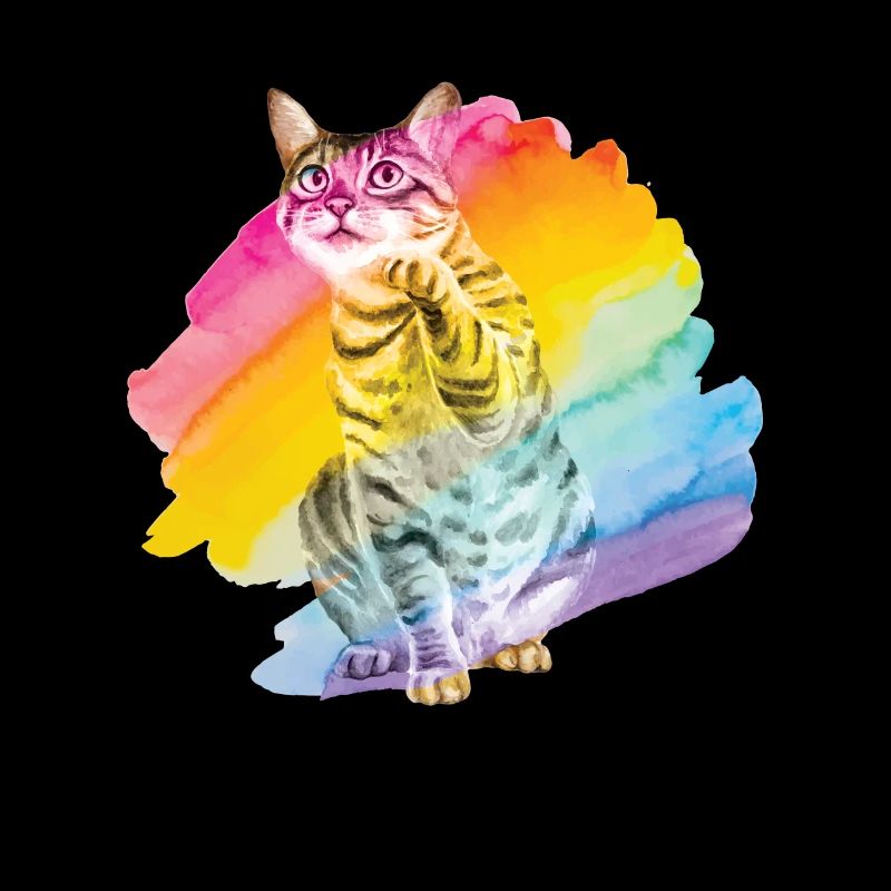 Savannah Katze Regenbogen Kätzchen