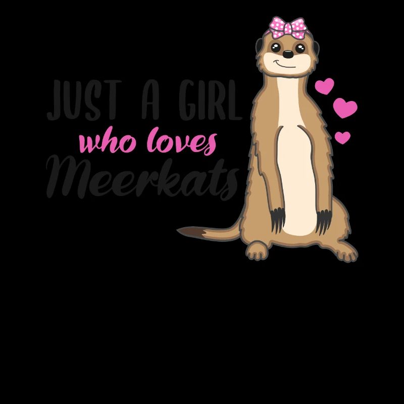 Erdmännchen Spruch Geschenk Damen Mädchen